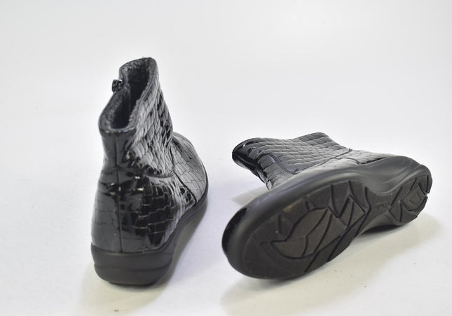 Semler Damen Stiefelette Boots UK 9,5 Nr. 24-B 606-Schuh-Gebraucht-secondhand