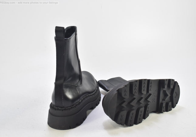 Zara Damen Stiefelette Boots EUR 35 Nr. 24-B 5537-Schuh-Gebraucht-secondhand