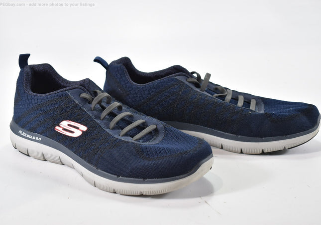 Skechers Skech-Knit Herren Sportschuhe Sneaker EUR 46 Nr. 25-T 2333-gebrauchte Schuhe-second hand-SchuhGebraucht