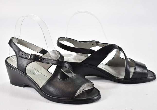 Rohde Damen Sandale Sandalette UK 4 Nr. 24-SD 1419-Schuh-Gebraucht-secondhand