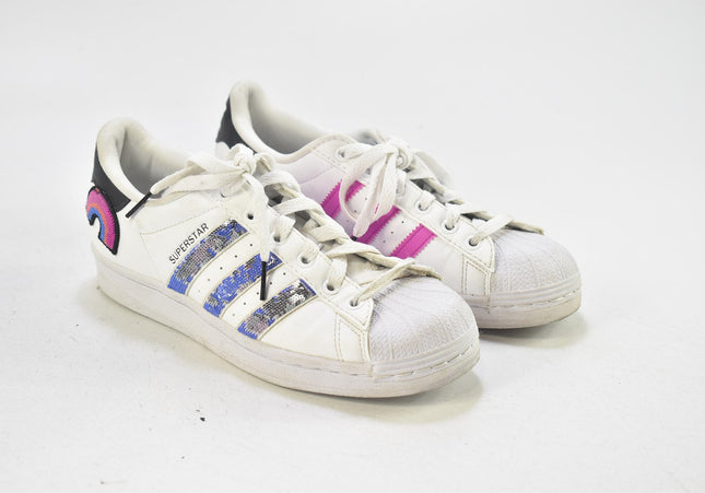 Adidas Superstar Damen Sportschuhe Sneaker EUR 36 2/3 Nr. 24-U 2363-Schuh-Gebraucht-secondhand