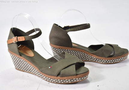 Tommy Hilfiger  Damen Sandale Sandalette  EUR 41 Nr. 26-S 730