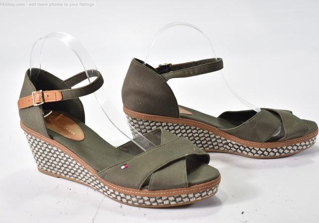 Tommy Hilfiger  Damen Sandale Sandalette  EUR 41 Nr. 26-S 730