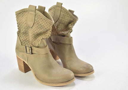 Damen Stiefelette Boots EUR 36 Nr. 24-A 3114-Schuh-Gebraucht-secondhand