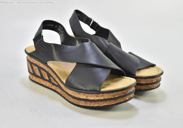 Rieker  Damen Sandale Sandalette  EUR 41 Nr. 26-S 2506