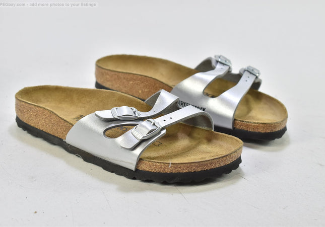 Birkenstock schmal Damen Sandale Pantolette  EUR 38 Nr. 25-V 2895