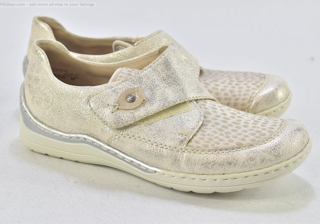 Rieker  Damen Halbschuhe Freizeitschuhe  EUR 38 Nr. 26-A 156