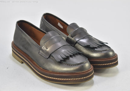 Keira Damen Halbschuhe Slipper Ballerinas EUR 38 Nr. 24-X 2428-Schuh-Gebraucht-secondhand