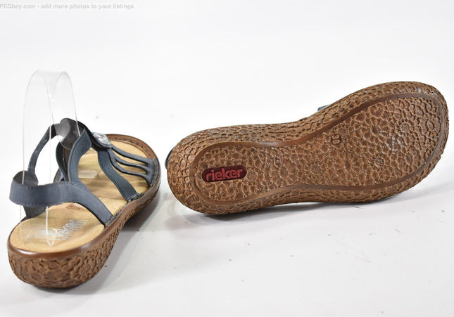 Rieker Damen Sandale Sandalette EUR 38 Nr. 25-S 3544-SchuhGebraucht