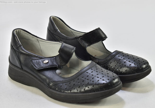 Medicus Damen Halbschuhe Slipper Ballerinas UK 7 Nr. 25-T 1153-gebrauchte Schuhe-Second hand-SchuhGebraucht