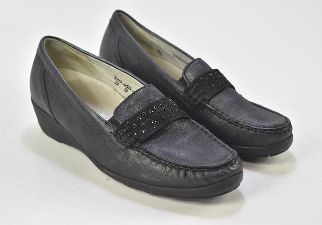 Waldläufer Damen Halbschuhe Slipper Ballerinas UK 6 Nr. 24-P 2395-Schuh-Gebraucht-secondhand