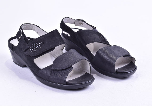 Waldläufer Damen Sandale Sandalette UK 6,5 Nr. 24-SD 2164-Schuh-Gebraucht-secondhand