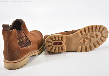 Rieker Damen Stiefelette Boots EUR 38 Nr. 25-B 335 - Schuh-Gebraucht - Second-hand - gebrauchte Schuhe