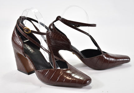 Topshop Damen Sandale Sandalette EUR 39 Nr. 24-SD 1420-Schuh-Gebraucht-secondhand