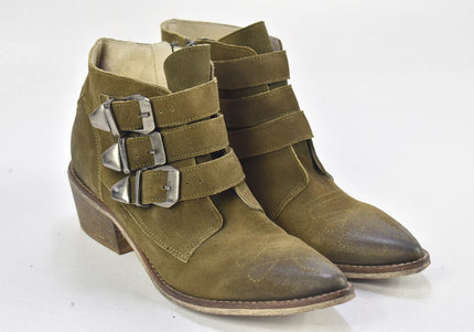 Bibob Damen Stiefelette Boots EUR 37 Nr. 23-U 2990-Schuh-Gebraucht-secondhand
