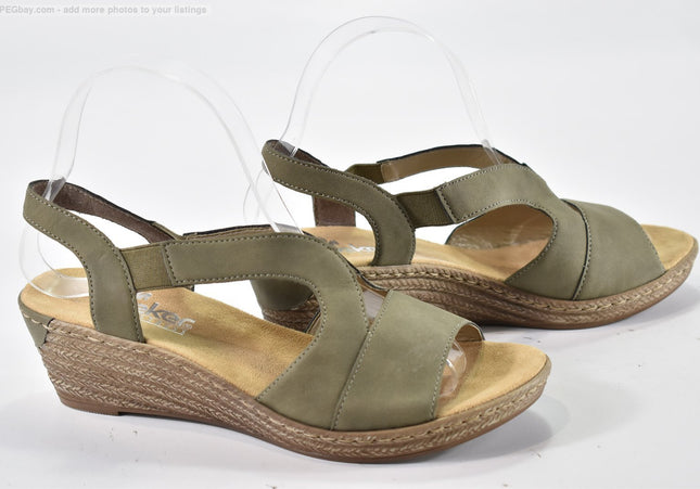 Rieker  Damen Sandale Sandalette  EUR 37 Nr. 25-S 3207