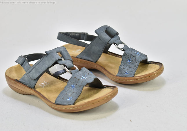 Rieker Damen Sandale Sandalette EUR 37 Nr. 25-S 3683-SchuhGebraucht