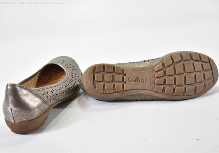 Gabor  Damen Halbschuhe Slipper Ballerinas  UK 5 Nr. 26-Z 732