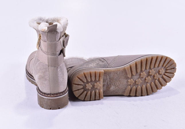 s.Oliver Damen Stiefelette Boots EUR 39 Nr. 24-M 61-Schuh-Gebraucht-secondhand