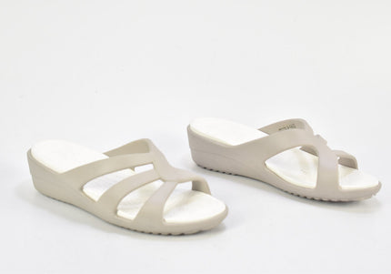 Crocs Damen Sandale Pantolette US 5 Nr. 24-SD 1842-Schuh-Gebraucht-secondhand