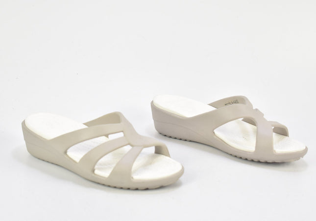 Crocs Damen Sandale Pantolette US 5 Nr. 24-SD 1842-Schuh-Gebraucht-secondhand