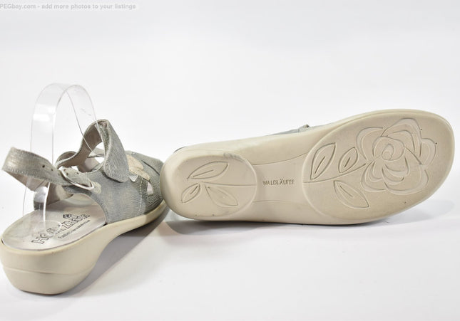 Hoeltzhaus Damen Sandale Sandalette UK 7,5 Nr. 25-S 1262-Schuh-Gebraucht-secondhand
