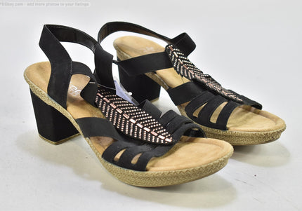 Rieker  Damen Sandale Pantolette  EUR 40 Nr. 26-S 306