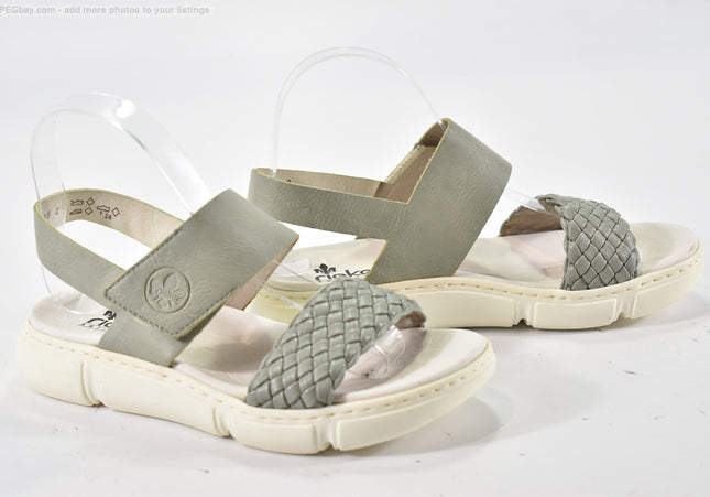 Rieker Damen Sandale Sandalette EUR 37 Nr. 25-S 3474-SchuhGebraucht