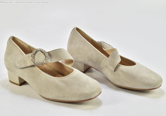 Hassia Damen Pumps High Heels UK 4 Nr.25-M 3501-Schuh-Gebraucht-secondhand