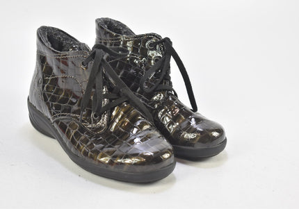 Semler Damen Stiefelette Boots UK 3 Nr. 24-F 1275-Schuh-Gebraucht-secondhand
