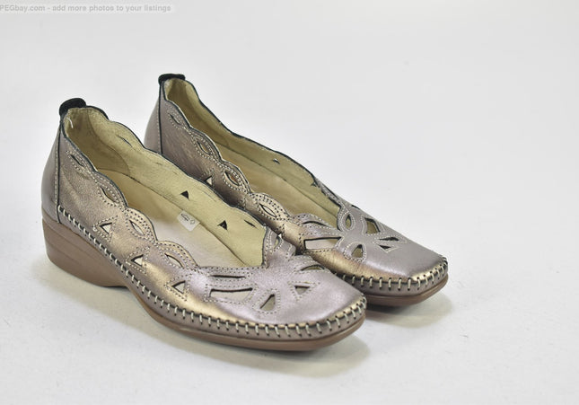 Naturläufer Damen Halbschuhe Slipper Ballerinas EUR 37 Nr. 25-J 2797-Schuh-Gebraucht-secondhand