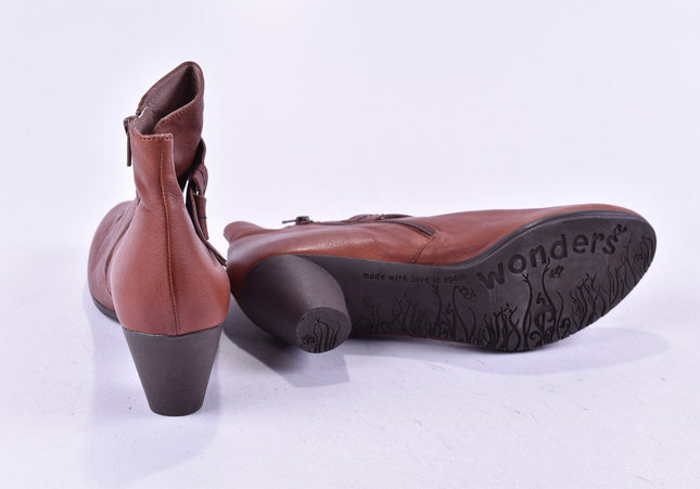 Wonders Damen Stiefelette Boots EUR 39 Nr. 24-M 62-Schuh-Gebraucht-secondhand