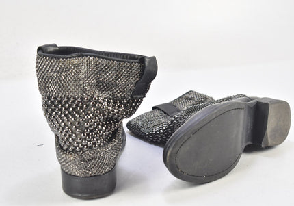 JFK Damen Stiefelette Boots EUR 38,5 Nr. 24-J 1702-Schuh-Gebraucht-secondhand