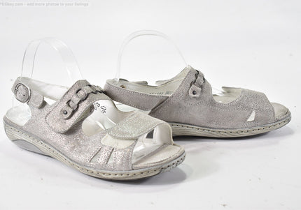Waldläufer  Damen Sandale Sandalette  UK 6,5 Nr. 26-S 3163