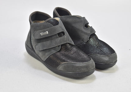 Varomed Damen Stiefelette Boots UK 4,5 Nr. 24-B 2479-Schuh-Gebraucht-secondhand