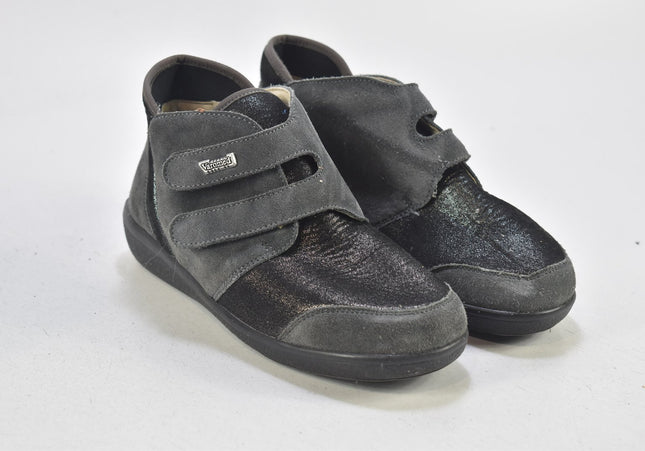Varomed Damen Stiefelette Boots UK 4,5 Nr. 24-B 2479-Schuh-Gebraucht-secondhand