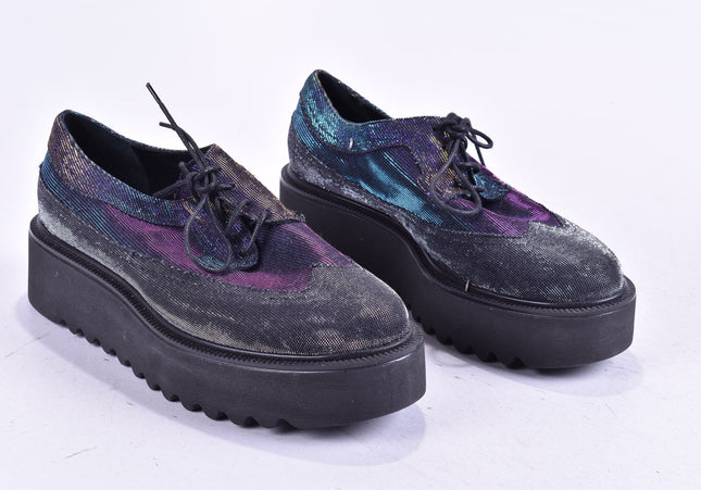 Augusto Damen Halbschuhe Freizeitschuhe EUR 38 Nr. 24-Y 1372-Schuh-Gebraucht-secondhand