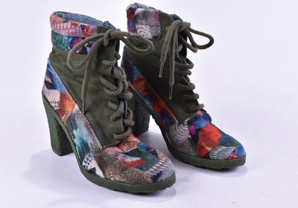 Desigual Damen Stiefelette Boots SL 25 cm Nr. 24-M 63-Schuh-Gebraucht-secondhand