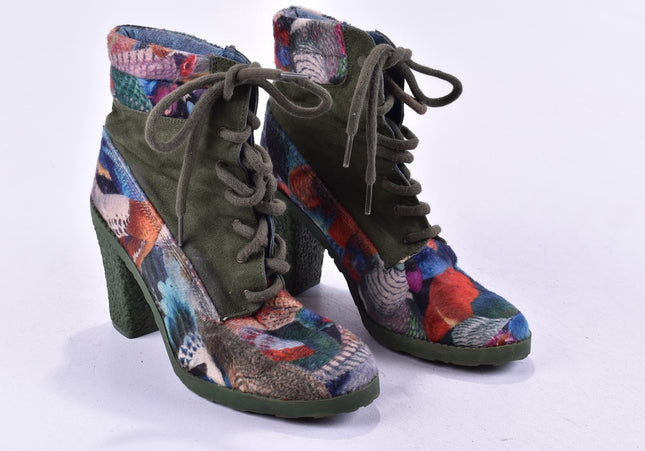 Desigual Damen Stiefelette Boots SL 25 cm Nr. 24-M 63-Schuh-Gebraucht-secondhand