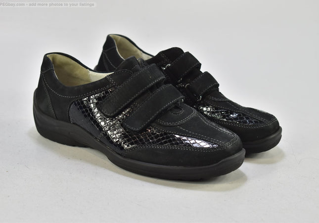 Waldläufer  Damen Halbschuhe Freizeitschuhe  UK 4,5 Nr. 25-N 2029
