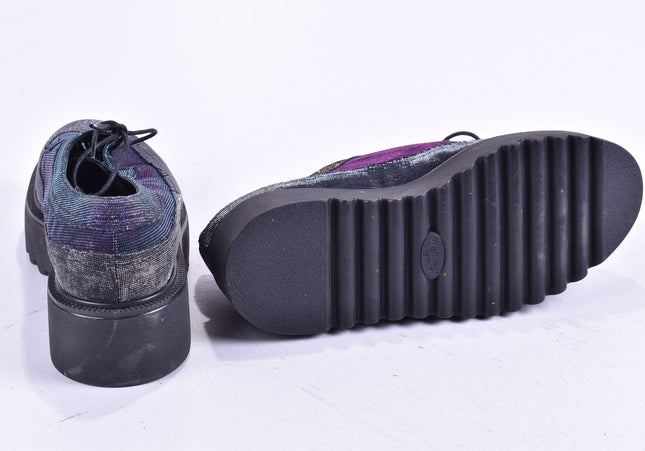 Augusto Damen Halbschuhe Freizeitschuhe EUR 38 Nr. 24-Y 1372-Schuh-Gebraucht-secondhand