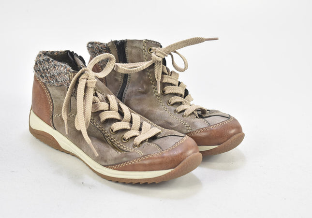 Rieker Damen Stiefelette Boots EUR 36 Nr. 24-F 1276-Schuh-Gebraucht-secondhand