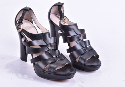 Escada Damen Sandale Sandalette EUR 38 Nr. 24-SD 3817-Schuh-Gebraucht-secondhand