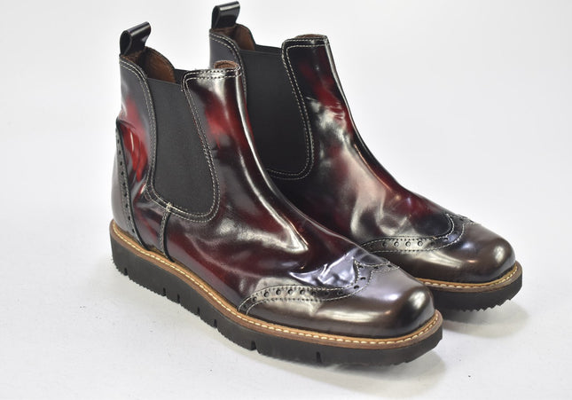Accatino Damen Stiefelette Boots SL 24,5 cm Nr. 24-U 1714-Schuh-Gebraucht-secondhand