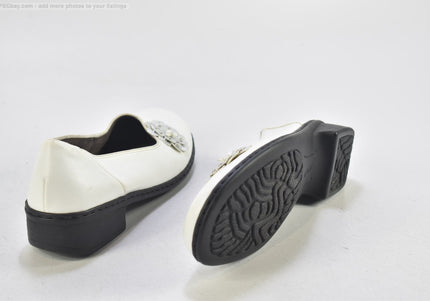 Jenny Damen Halbschuhe Slipper Ballerinas UK 5 Nr. 25-J 2798-Schuh-Gebraucht-secondhand