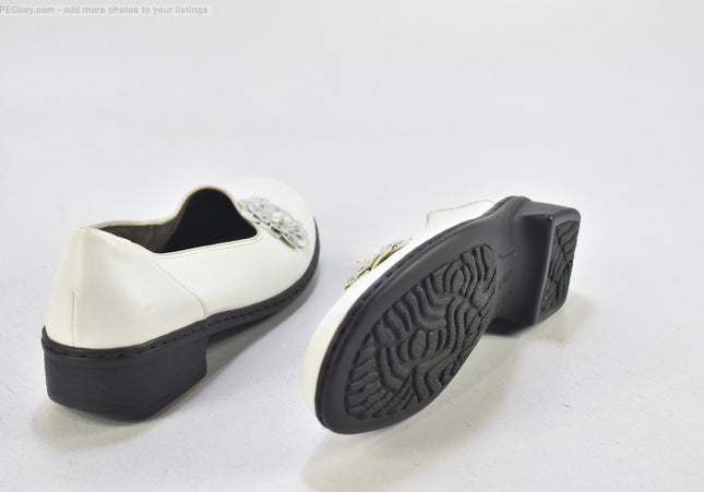 Jenny Damen Halbschuhe Slipper Ballerinas UK 5 Nr. 25-J 2798-Schuh-Gebraucht-secondhand