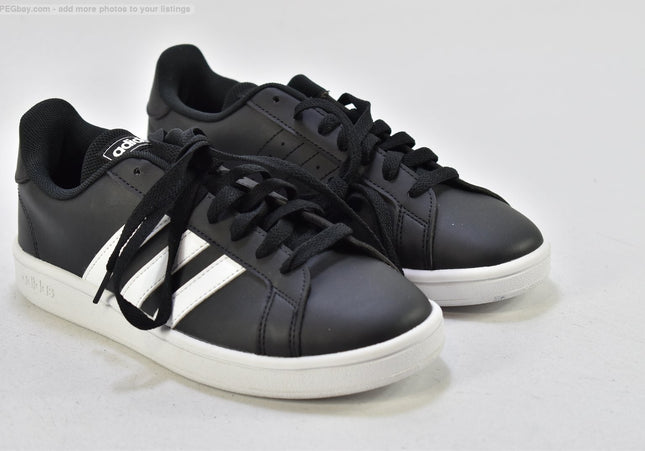 Adidas Grand Court Damen Sportschuhe Sneaker EUR 39 1/3 Nr. 25-T 1211-gebrauchte Schuhe-Second hand-SchuhGebraucht