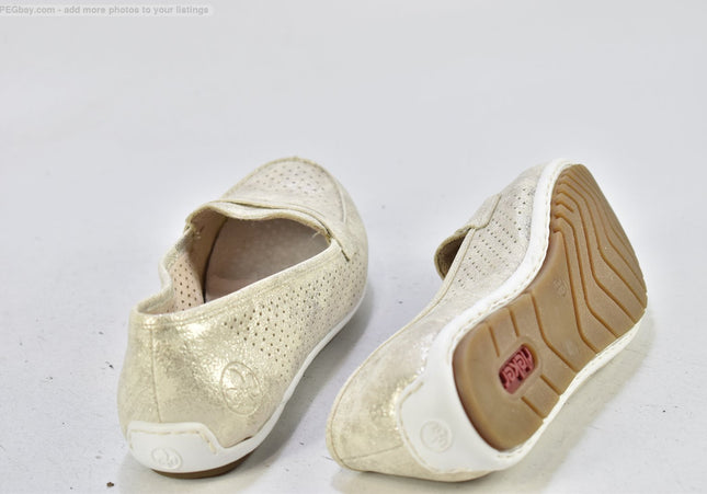 Rieker Damen Halbschuhe Slipper Ballerinas EUR 39 Nr. 25-Z 1640-SchuhGebraucht