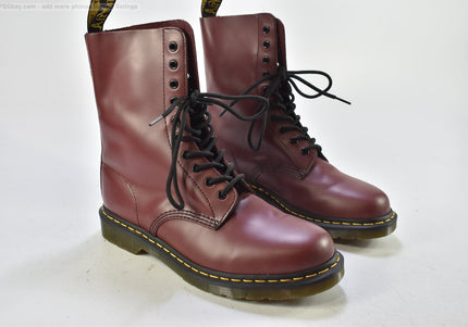 Dr.Martens 1490 10 Loch Herren Stiefelette Boots  EUR 44 Nr. 25-V 2863