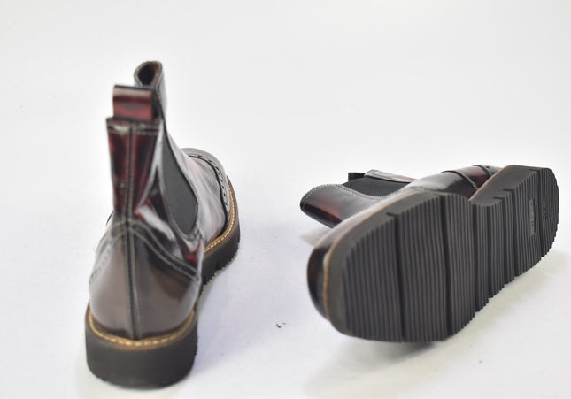 Accatino Damen Stiefelette Boots SL 24,5 cm Nr. 24-U 1714-Schuh-Gebraucht-secondhand